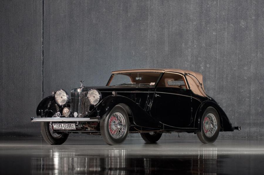  MG SA Tickford Drophead Coupe 1938 года  (фото 1 из 6)